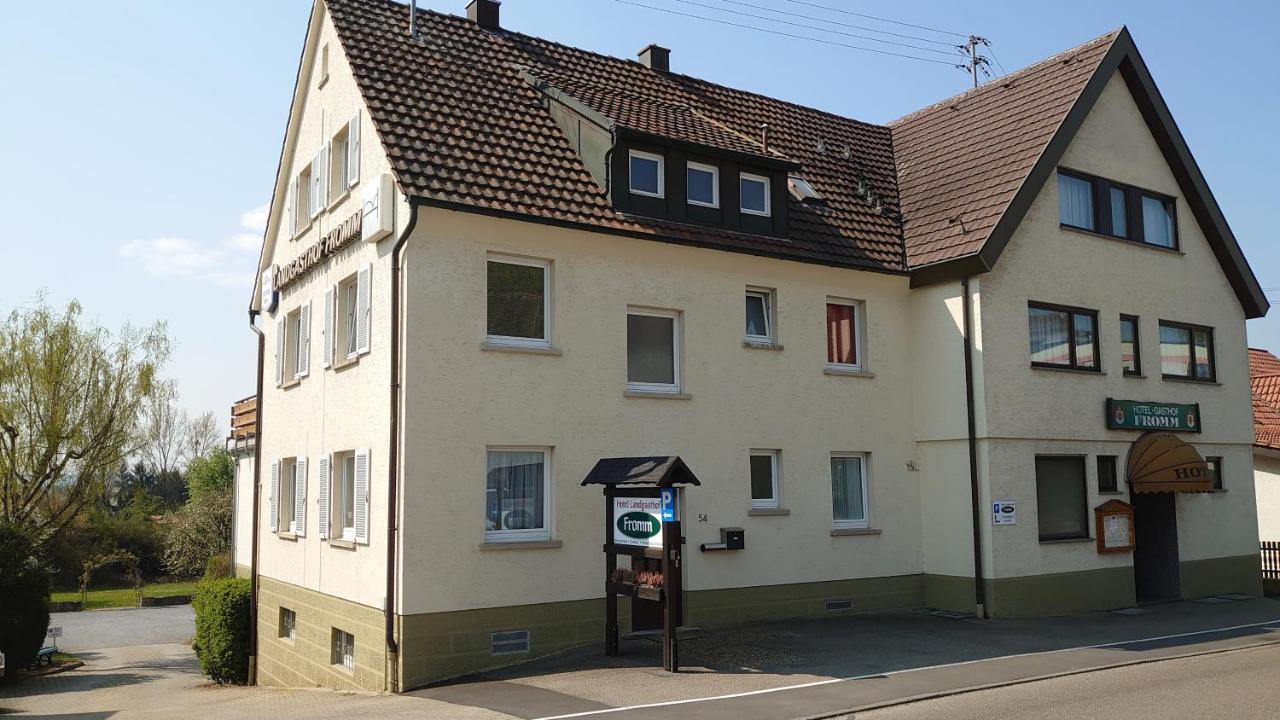 Hotel Landgasthof Fromm Untergruppenbach Eksteriør billede